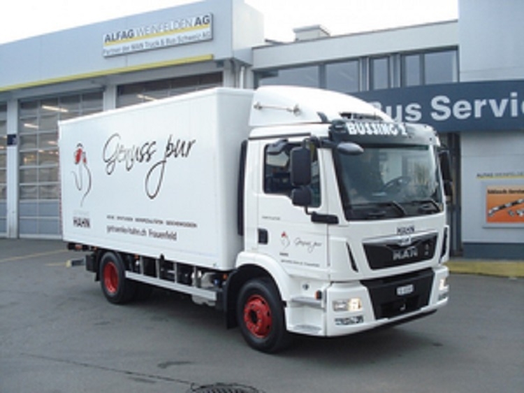 Hahn MAN LKW Logistik Getr&auml;nke